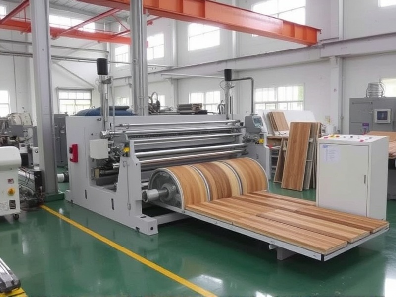 wpc flooring machine