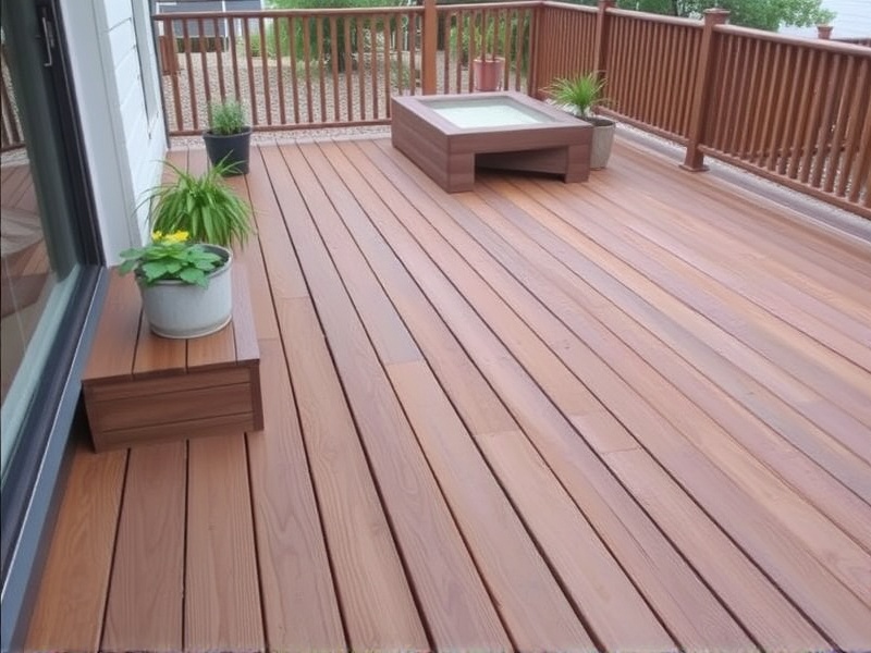 wpc solid decking supplier