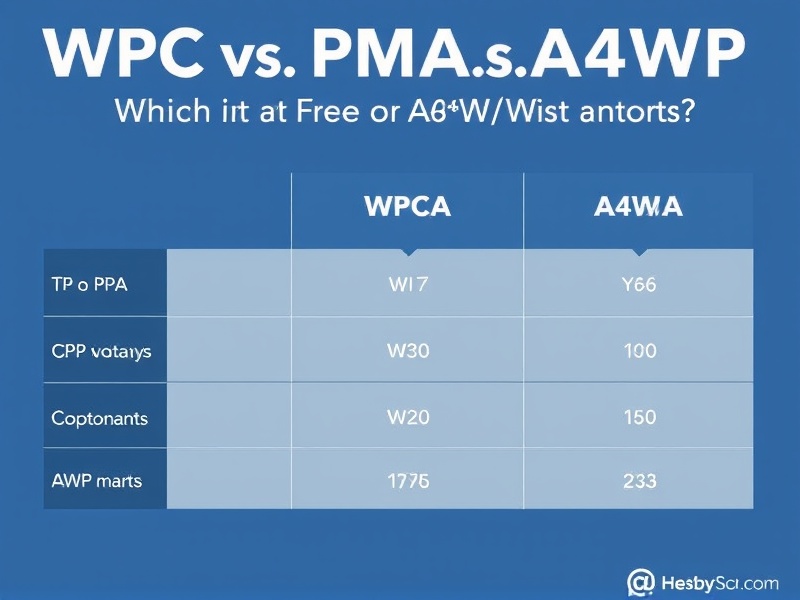 WPC vs. PMA vs. A4WP: Which is Right for Your Needs?